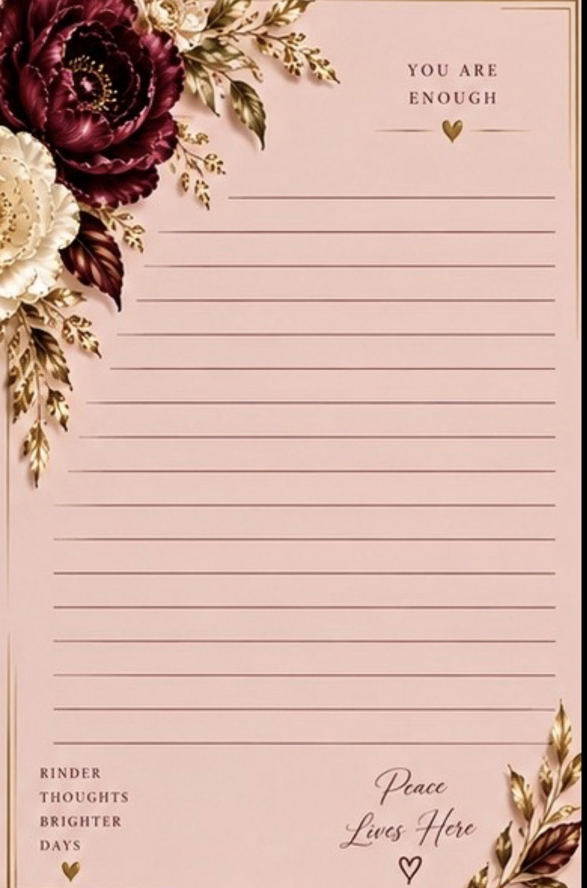 Peaceful Journal interior preview 6